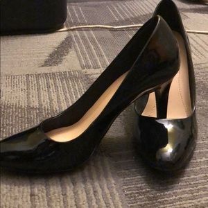 Kelly & Katie Black Patent Leather Heels
